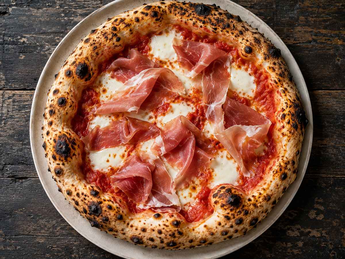 Prosciutto — Paradižnik, mocarela, kraški pršut
